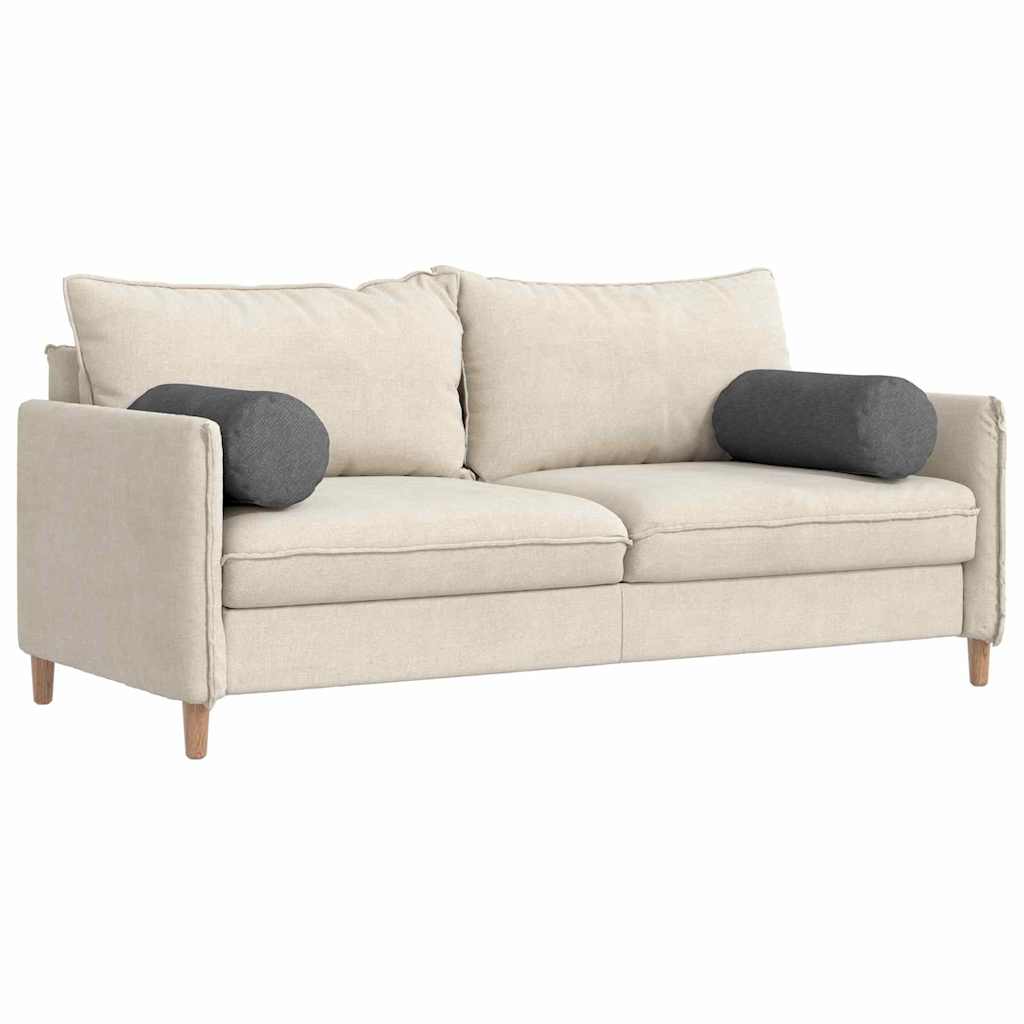 vidaXL Μαξιλάρια Στήριγμα 2 pcs Σκούρο Γκρι Ø 25 x 70 cm - Image 3