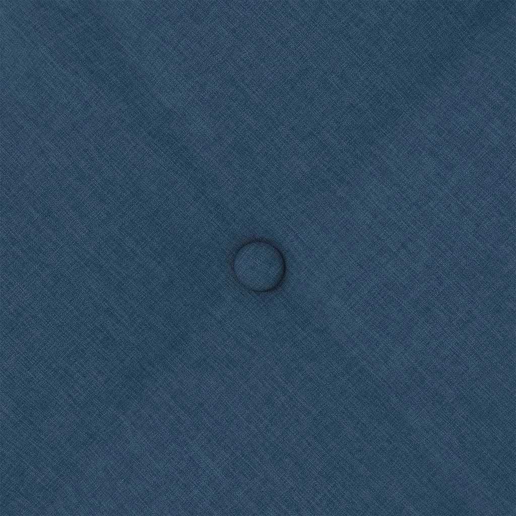 vidaXL Μαξιλάρι Πλάτης Μπλε 120 x 19 x 50 εκ ύφασμα - Image 8