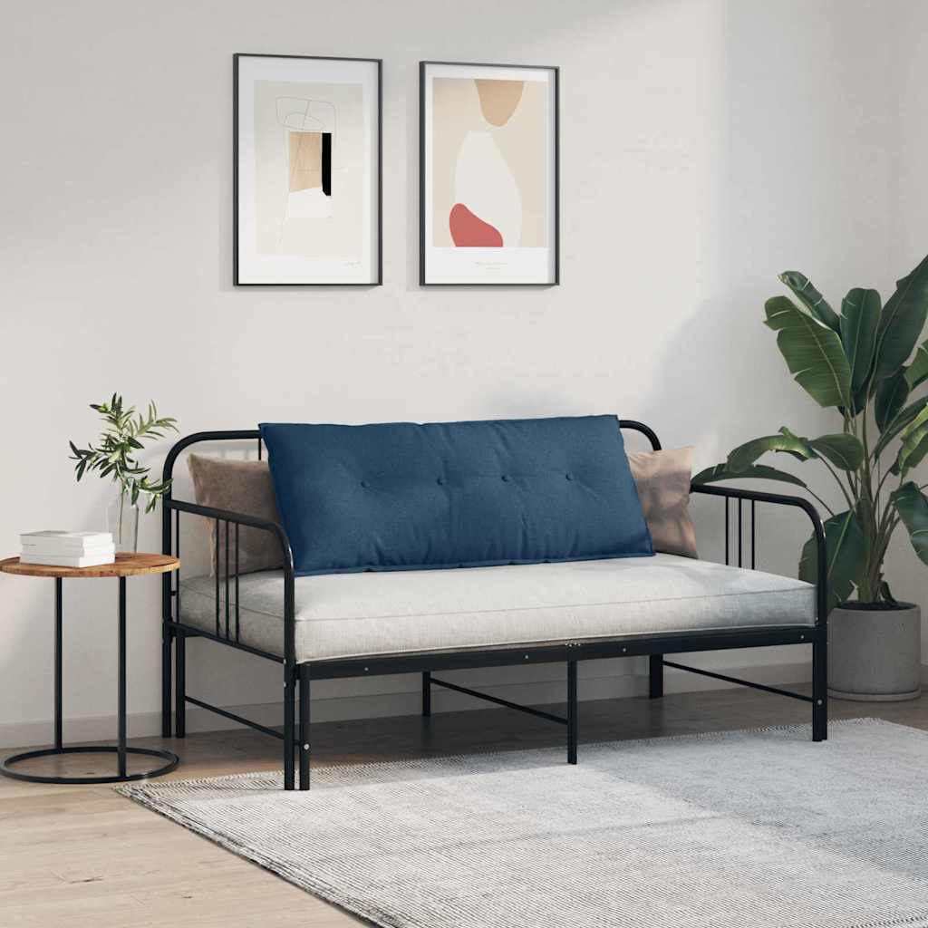 vidaXL Μαξιλάρι Πλάτης Μπλε 120 x 19 x 50 εκ ύφασμα - Image 4