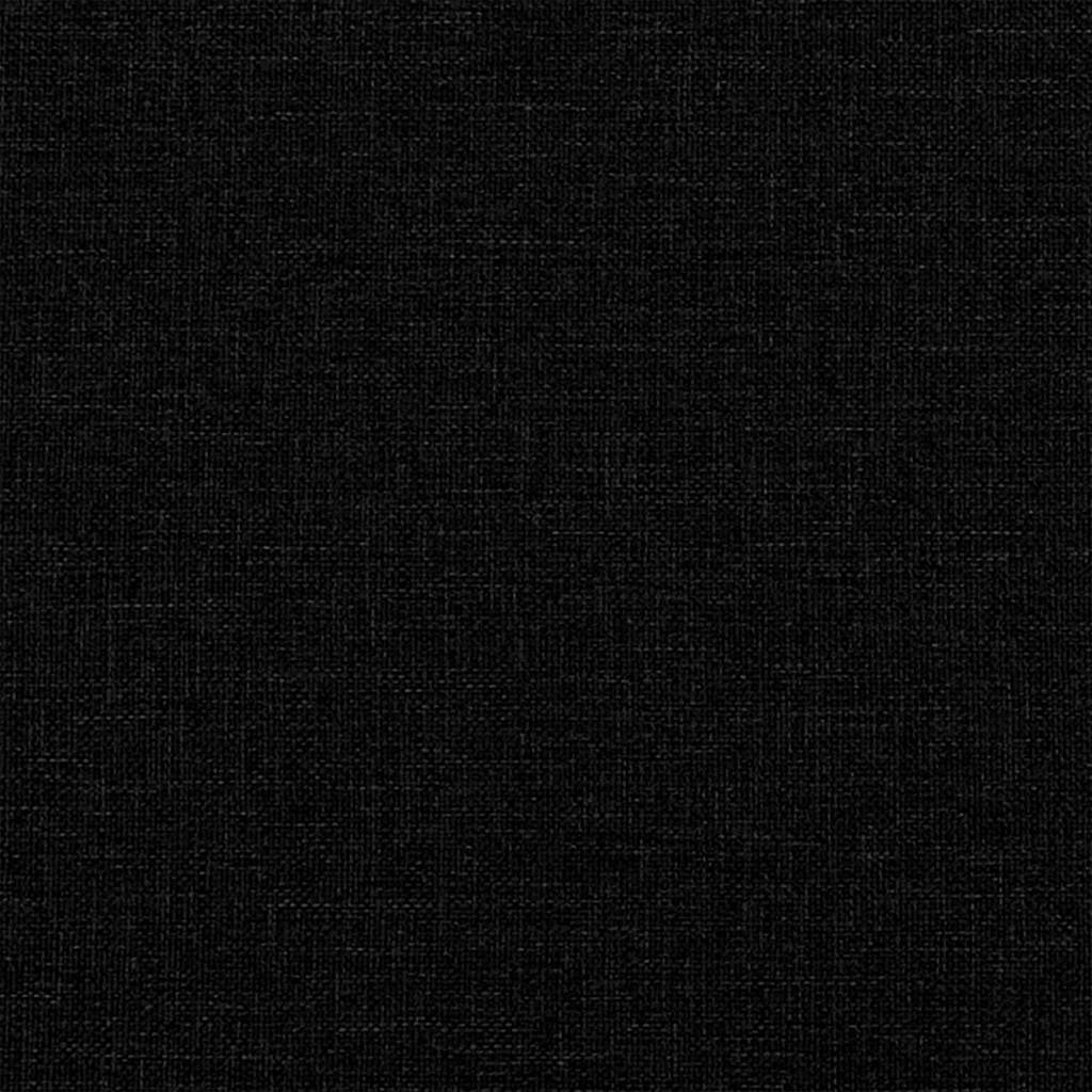 vidaXL Μαξιλάρι Πλάτης Μαύρο 180 x 19 x 50 εκ ύφασμα - Image 9