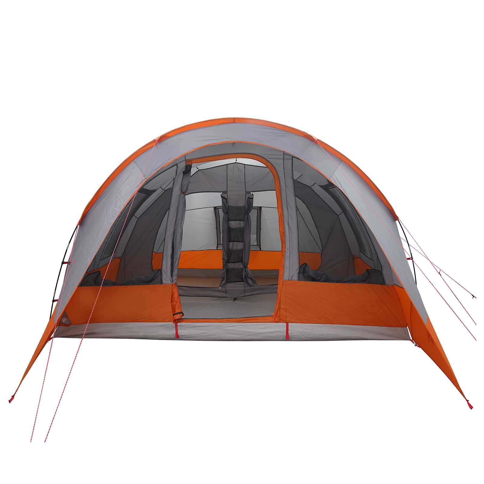 vidaXL Σκηνή τούνελ Γκρι και Πορτοκαλί 560 x 395 x 212 εκ - Image 4