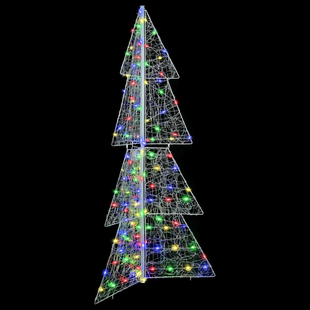 vidaXL Χριστουγεννιάτικο Δέντρο 160 LED Πολύχρωμο 150 cm Ακρυλικό - Image 5