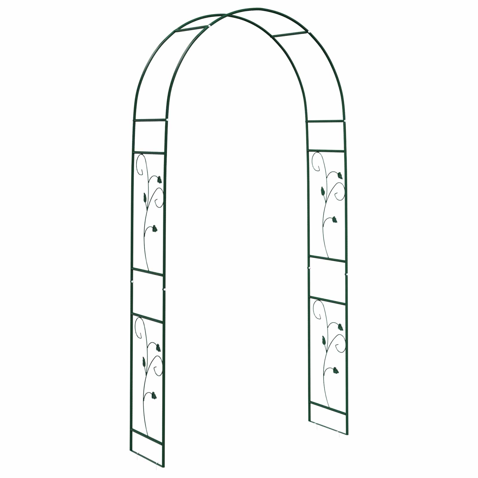 vidaXL Κήπος Αψίδα Πράσινο 115 x 37 x 231 εκ. - Image 7