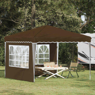 vidaXL Αυτοσχέδιο Μόρφωση 288 x 288 x 245 εκ Taupe Ύφασμα Όξφορντ