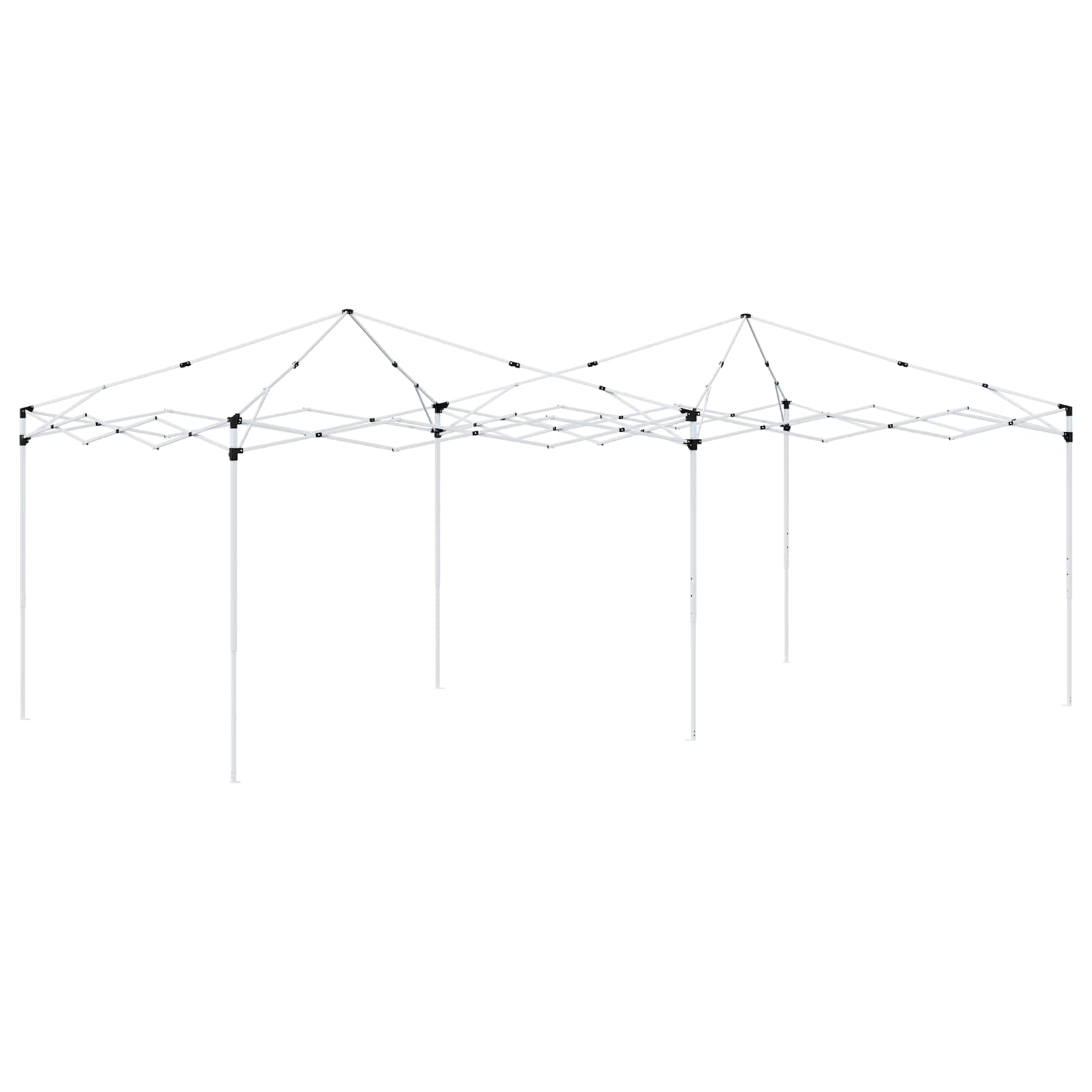 vidaXL Αυτοσχέδιο Μόρφωση 575 x 288 x 245 εκ Μπλε Ύφασμα Όξφορντ - Image 4