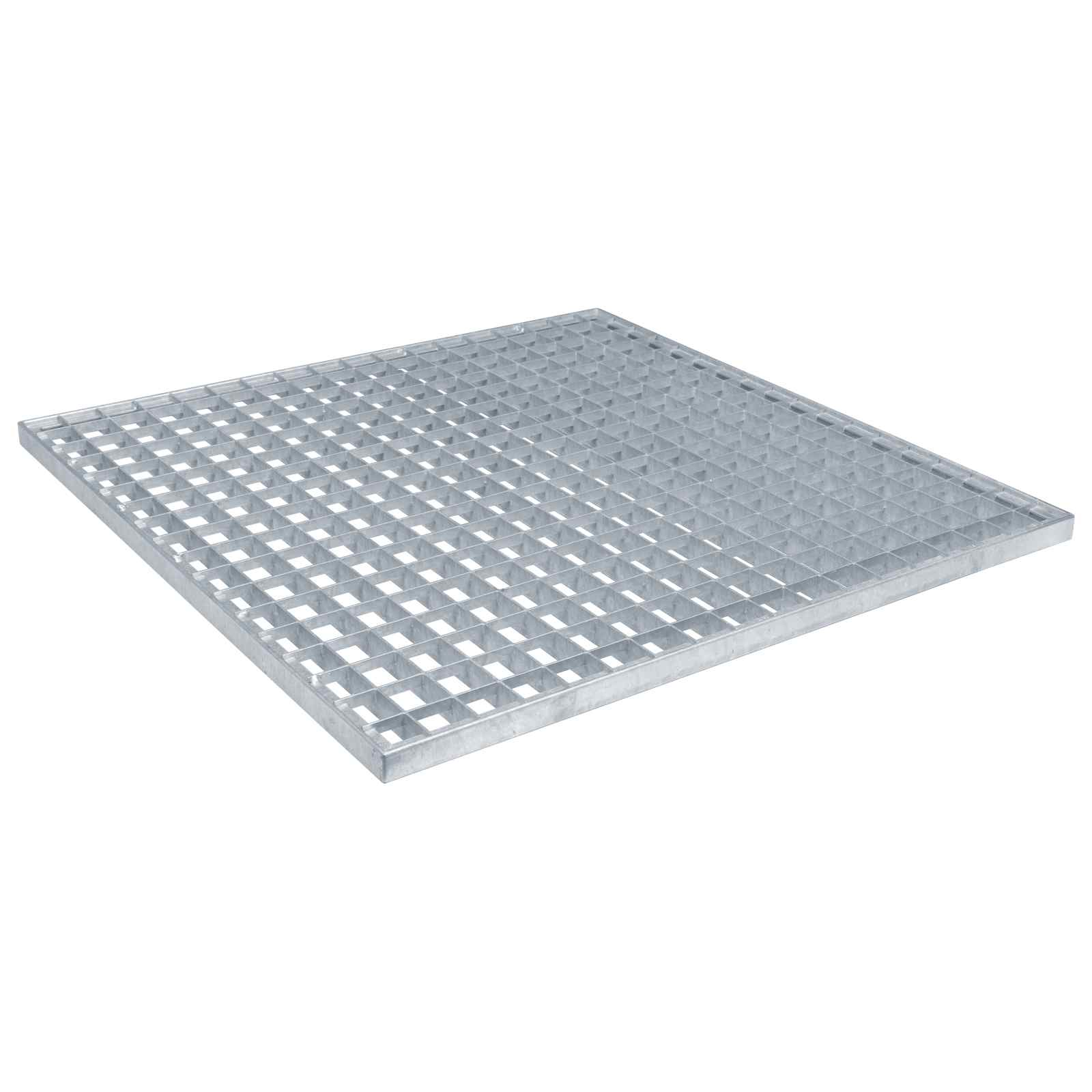 vidaXL Σίτα Ασημί 60 x 60 x 2 cm Γαλβανισμένο Ατσάλι Ψυχρής Βύθισης - Image 2