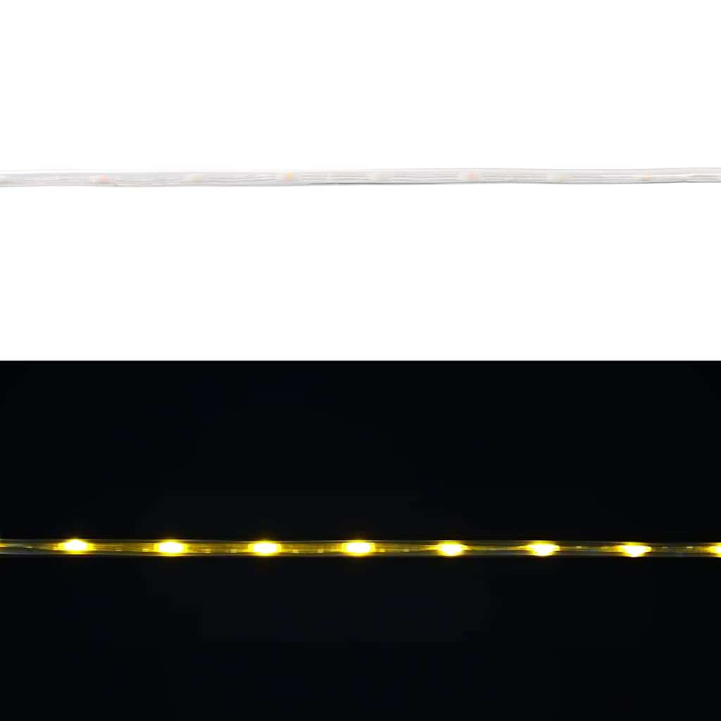vidaXL Φωτιστικό Συρματόσχοινο με 1200 LED Θερμό λευκό 50 m PVC - Image 7