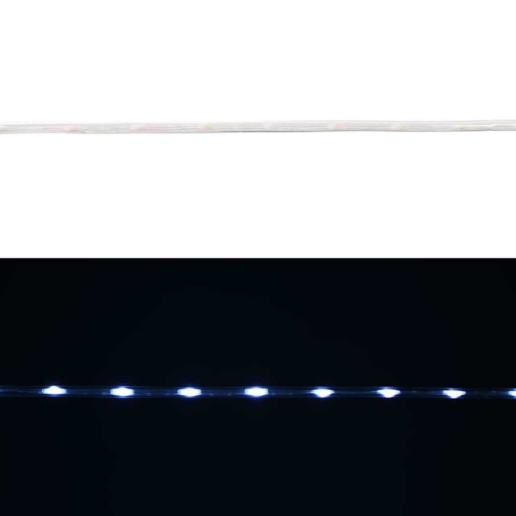 vidaXL Φωτιστικό Συρματόσχοινο με 240 LED Κρύο Λευκό 10 m PVC - Image 7