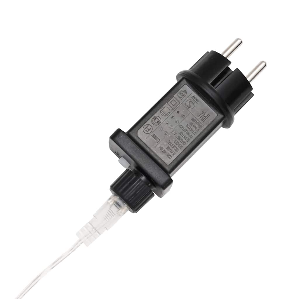 vidaXL Φωτιστικό Συρματόσχοινο με 1200 LED Πολύχρωμο 50 m PVC - Image 9
