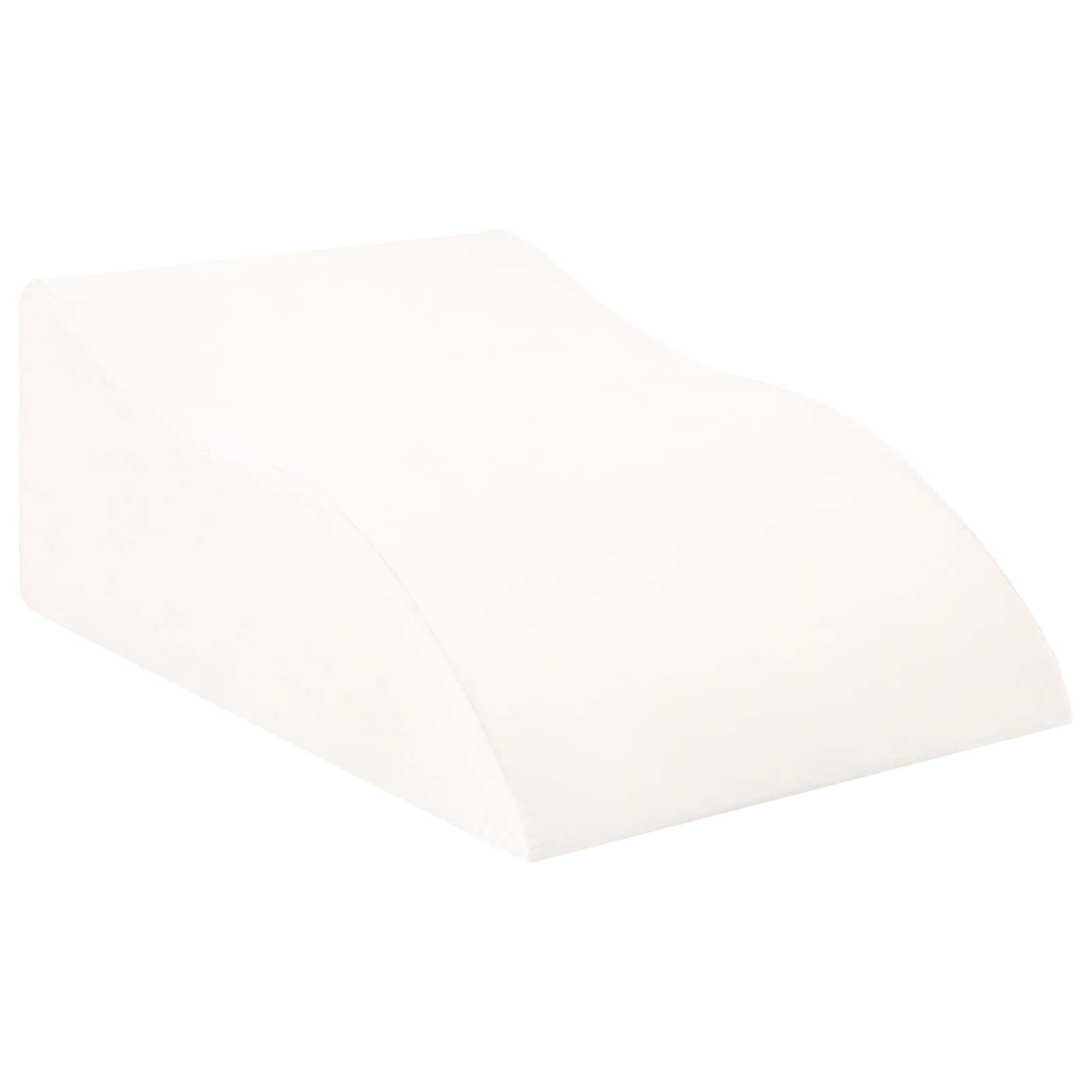 vidaXL Μαξιλάρι Ποδιών 68 x 41 x 24 εκ PU Αφρός Λευκό - Image 2