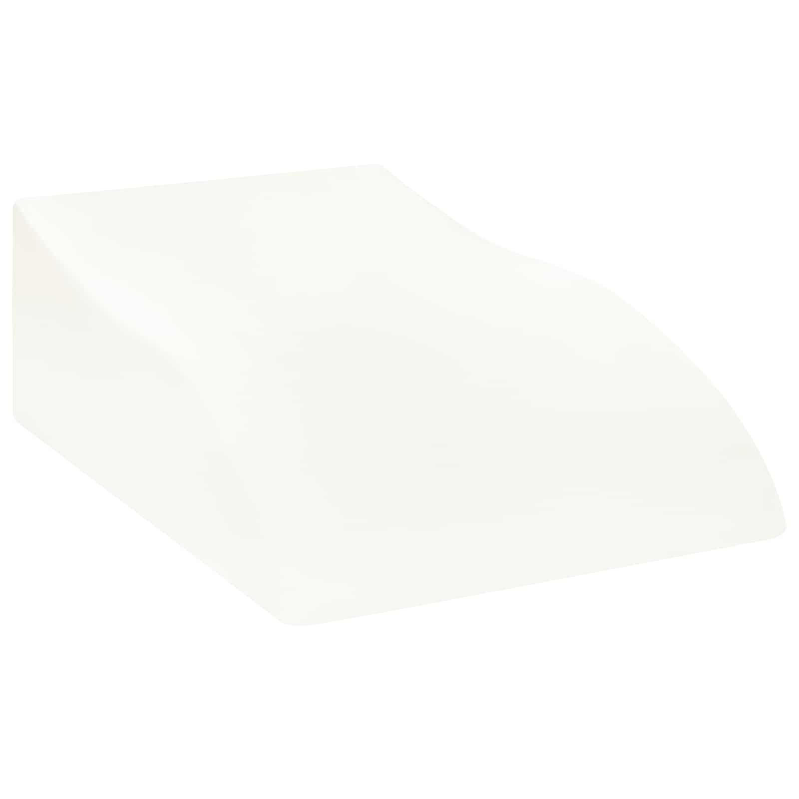 vidaXL Μαξιλάρι Ποδιών 68 x 41 x 24 εκ PU Αφρός Λευκό - Image 3