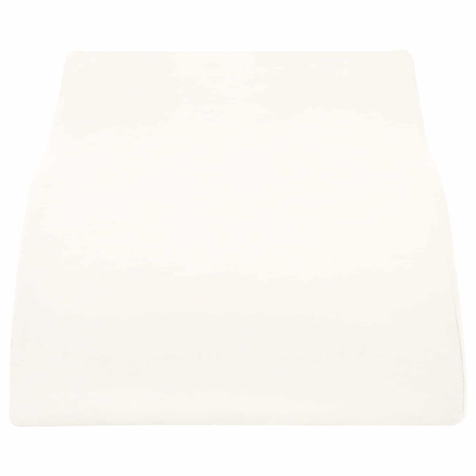 vidaXL Μαξιλάρι Ποδιών 68 x 41 x 24 εκ PU Αφρός Λευκό - Image 4
