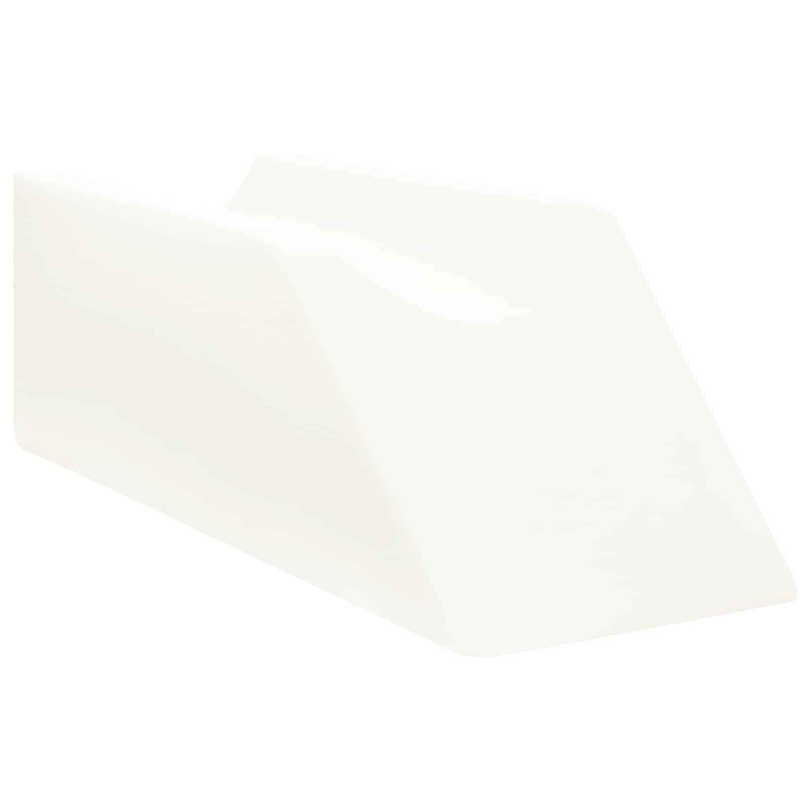 vidaXL Μαξιλάρι Ποδιών 68 x 25 x 21,5 εκ Σφιχτό PU Αφρός Λευκό - Image 3