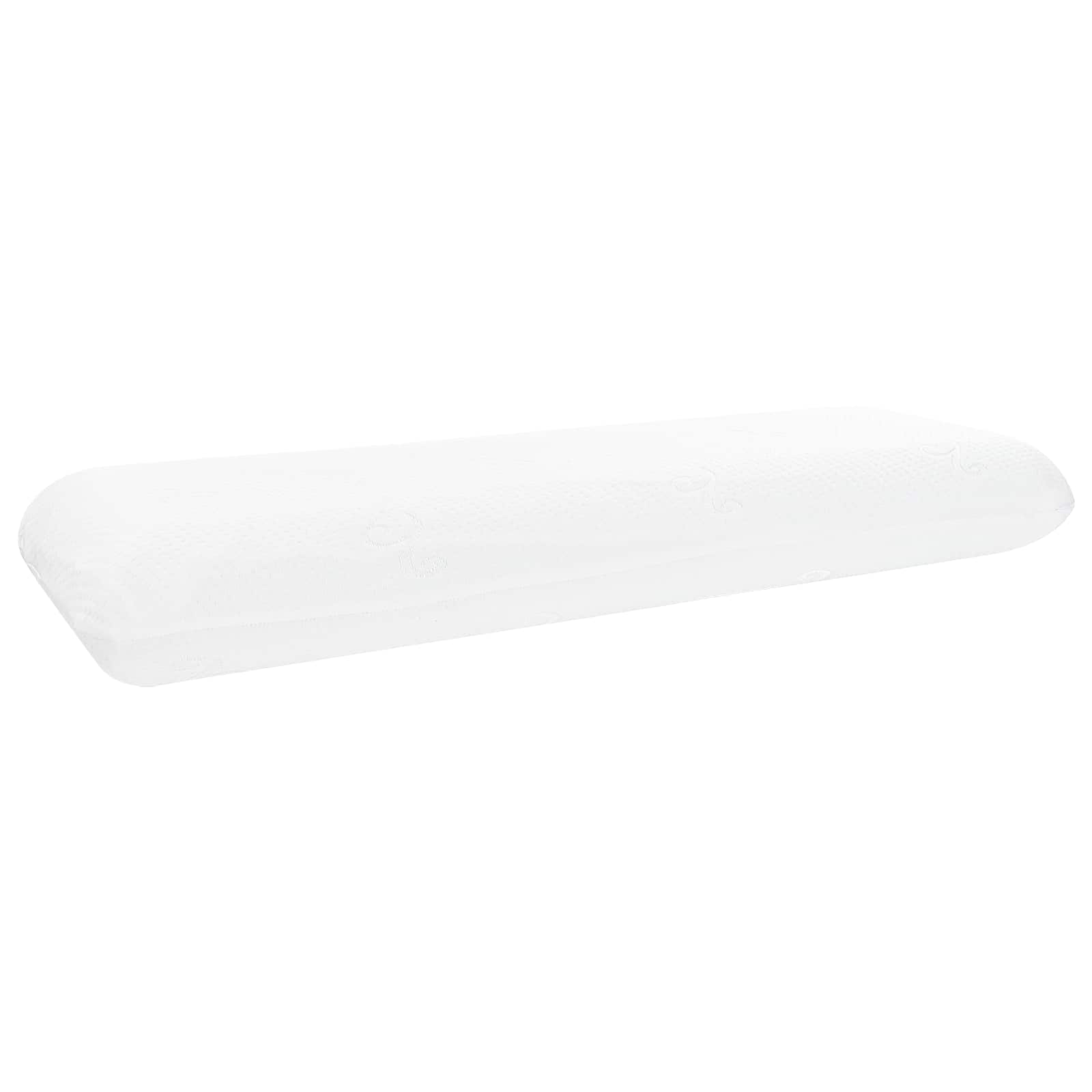vidaXL Μαξιλάρι Ύπνου 135 x 36 x 13 εκ Μεσαίο Τζελ Μνήμης Φόρμα Λευκό - Image 2