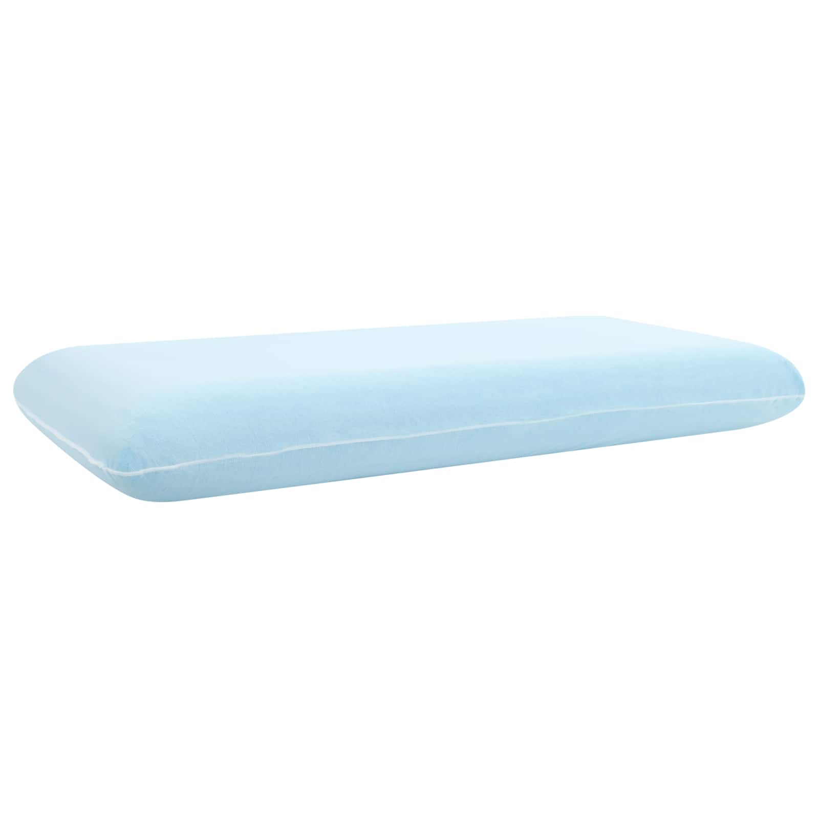 vidaXL Μαξιλάρι Ύπνου 135 x 36 x 13 εκ Μεσαίο Τζελ Μνήμης Φόρμα Λευκό - Image 3