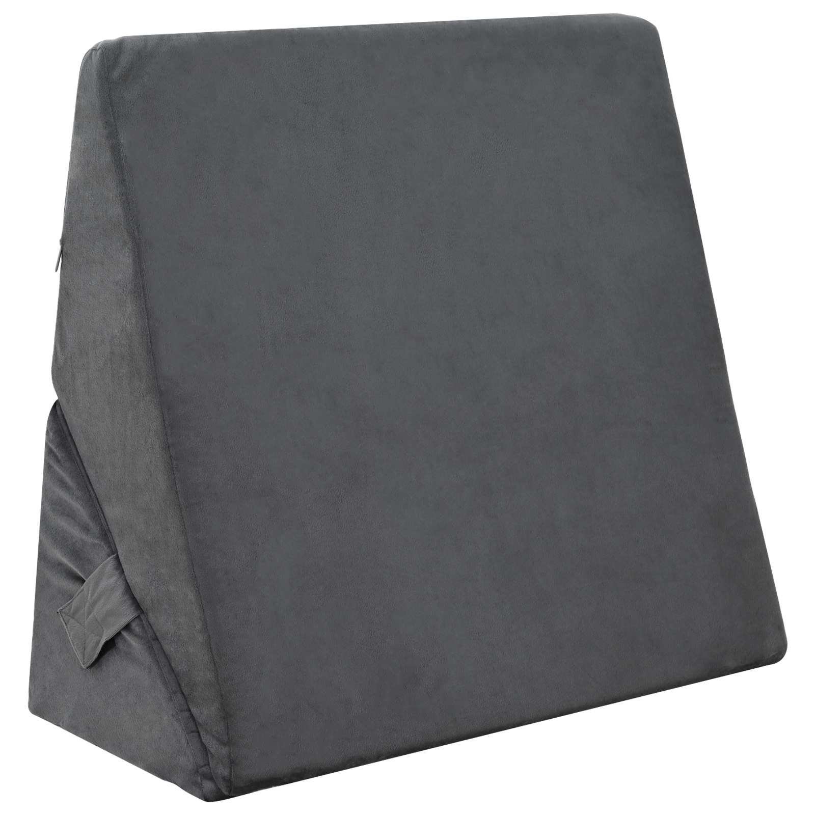 vidaXL Μαξιλάρι Γωνίας Γκρι 55 x 55 x 26 εκ. Αφρός Μνήμης - Image 3