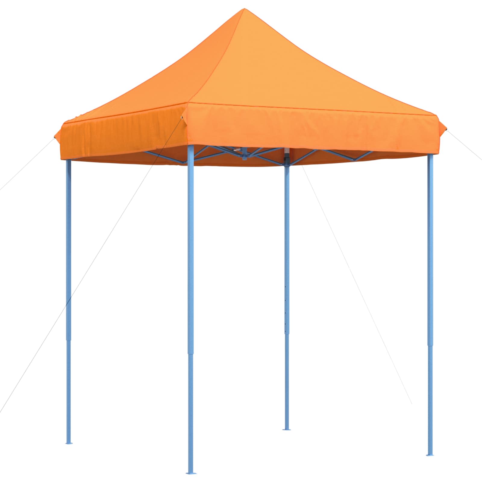 vidaXL Σκηνή Πάρτυ 200 x 200 x 306 εκ. Πορτοκαλί Ύφασμα Όξφορντ - Image 6