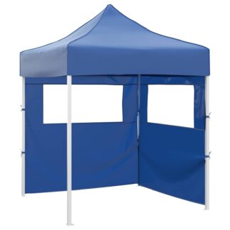 vidaXL Σκηνή Πάρτυ 200 x 200 x 315 εκ. Μπλε Ύφασμα Όξφορντ