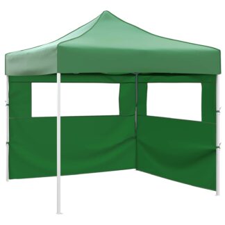 vidaXL Σκηνή Πάρτυ 291 x 291 x 315 cm Πράσινο Ύφασμα Όξφορντ