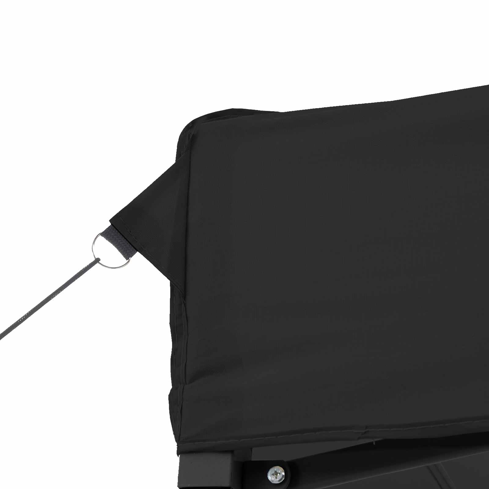 vidaXL Σκηνή Πάρτυ Μαύρο 292 x 292 x 315 εκ Ύφασμα Όξφορντ - Image 7