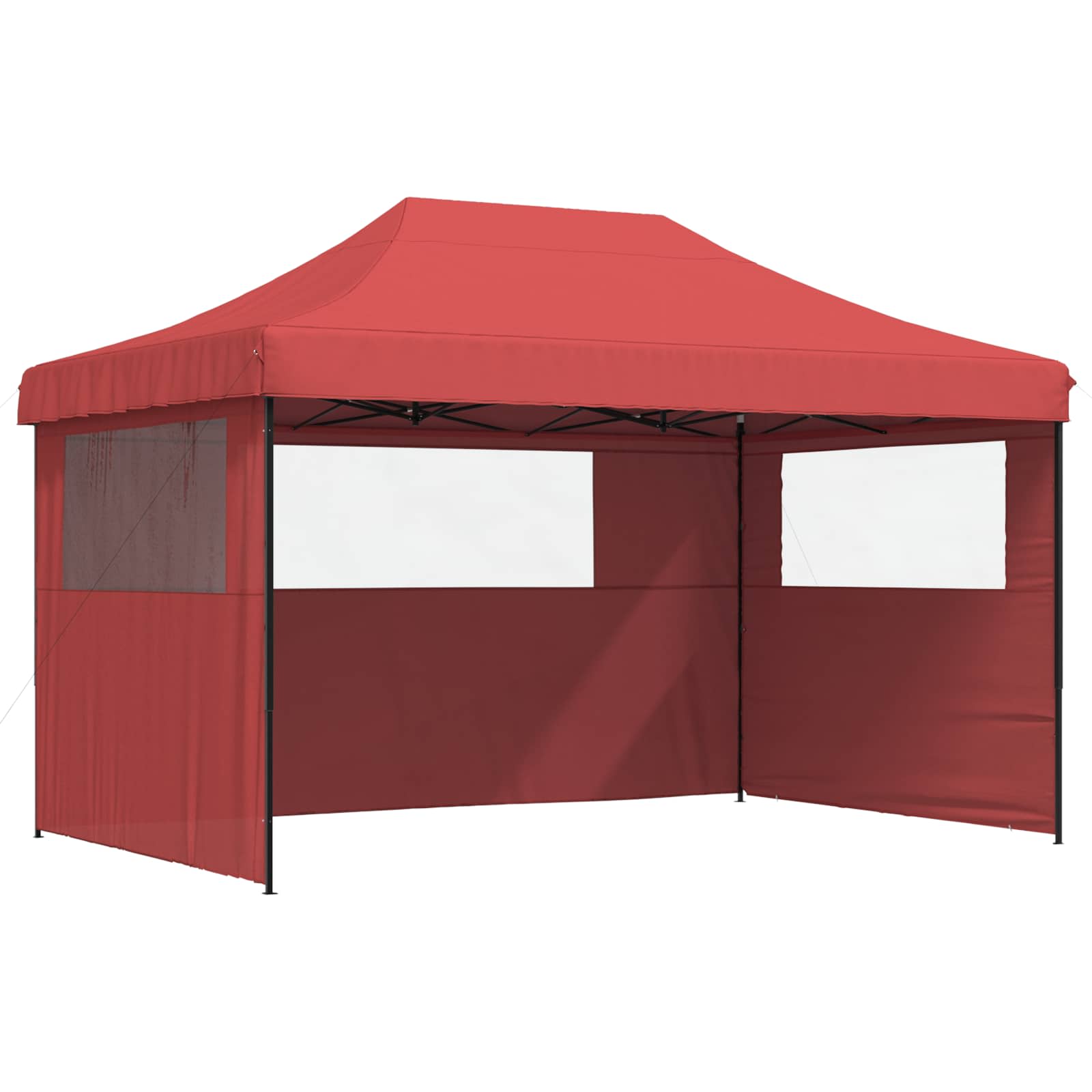 vidaXL Σκηνή Πάρτυ 292 x 440 x 315 εκ. Μπορντό Ύφασμα Όξφορντ - Image 2