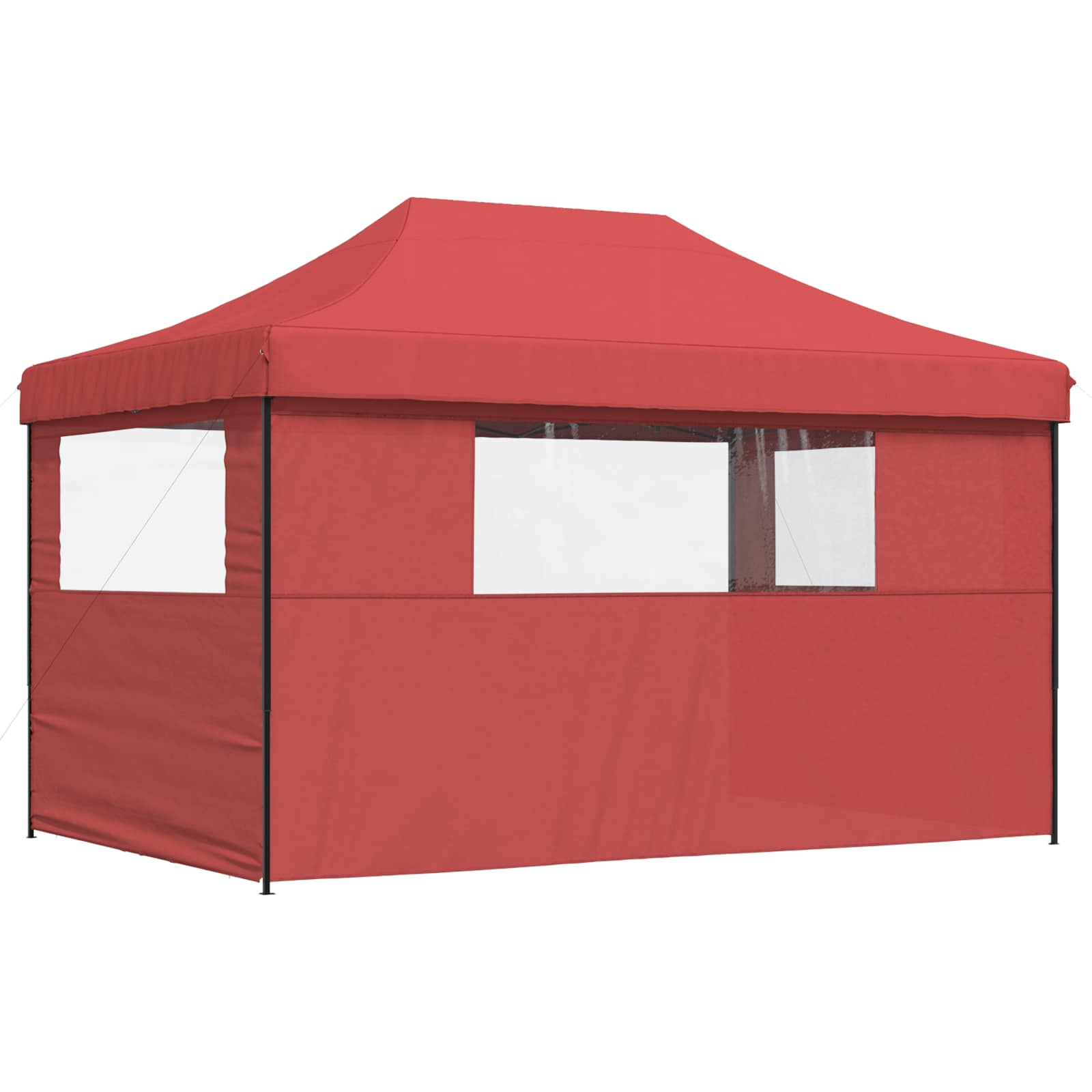 vidaXL Σκηνή Πάρτυ 292 x 440 x 315 εκ. Μπορντό Ύφασμα Όξφορντ - Image 6