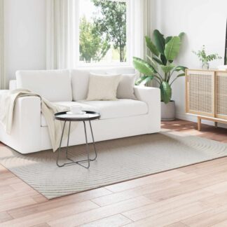 vidaXL Χαλί για εσωτερικούς και εξωτερικούς χώρους PALMERAS Κρεμ
