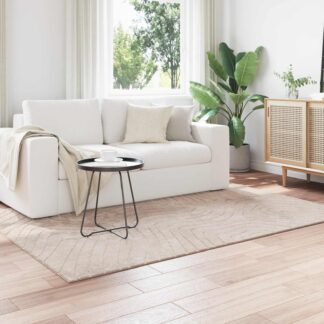 vidaXL Χαλί για εσωτερικούς και εξωτερικούς χώρους PALMERAS Μπεζ