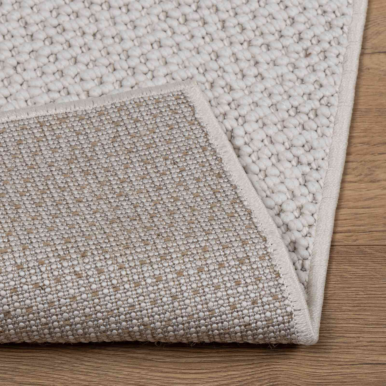 vidaXL Χαλί εσωτερικού χώρου LUGO Κρεμ 80 x 150 cm Πολυεστέρας - Image 4