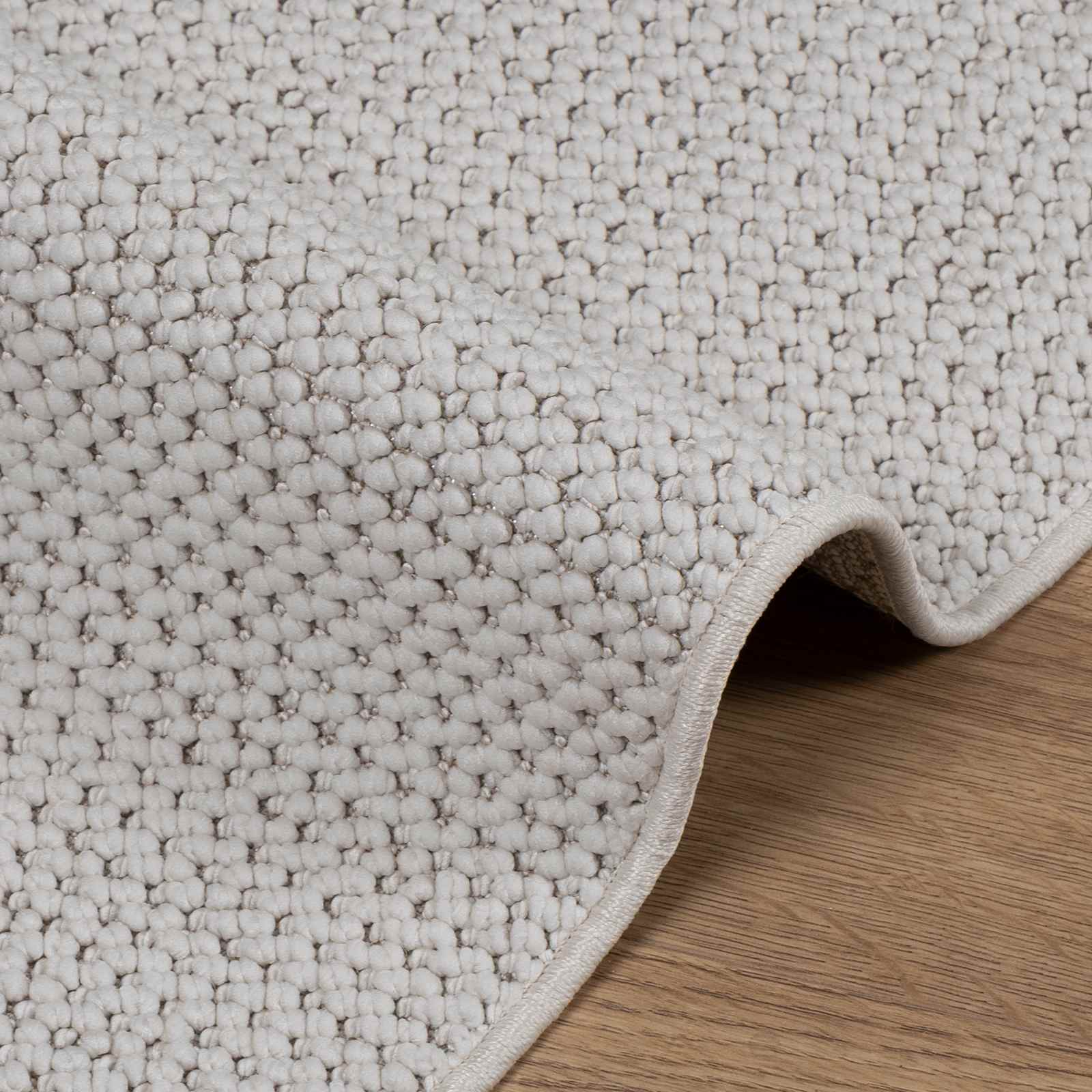 vidaXL Χαλί εσωτερικού χώρου LUGO Κρεμ 80 x 150 cm Πολυεστέρας - Image 5