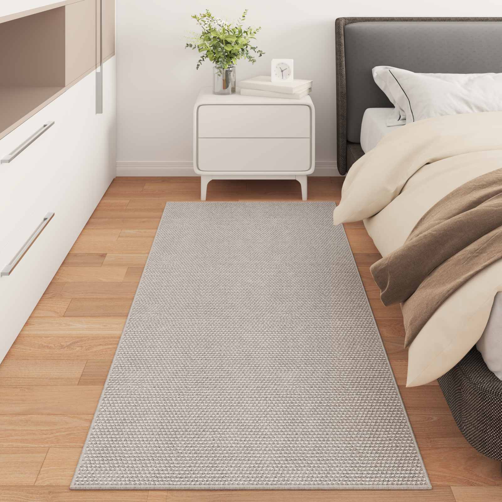 vidaXL Χαλί εσωτερικού χώρου LUGO Κρεμ 80 x 150 cm Πολυεστέρας - Image 3