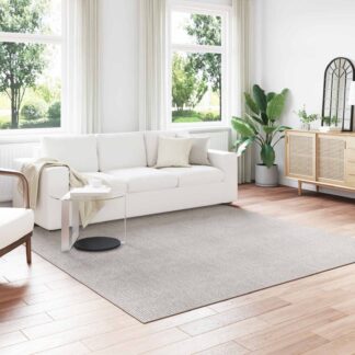 vidaXL Χαλί εσωτερικού χώρου LUGO Κρεμ 240 x 240 cm Πολυεστέρας