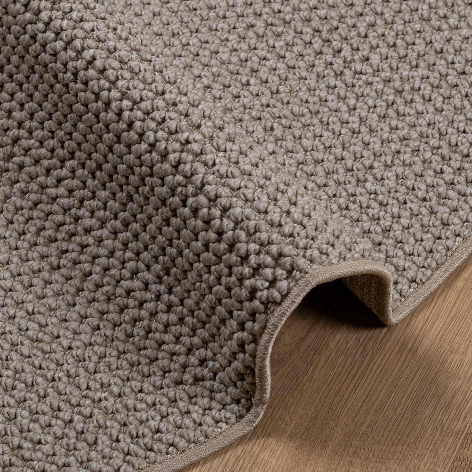 vidaXL Χαλί εσωτερικού χώρου LUGO Κρέμα και Ταπεί Ø 160 cm Πολυεστέρας - Image 6