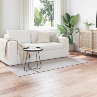 vidaXL Χαλί εσωτερικού χώρου LUGO Κρεμ και Γκρι 80 x 150 cm