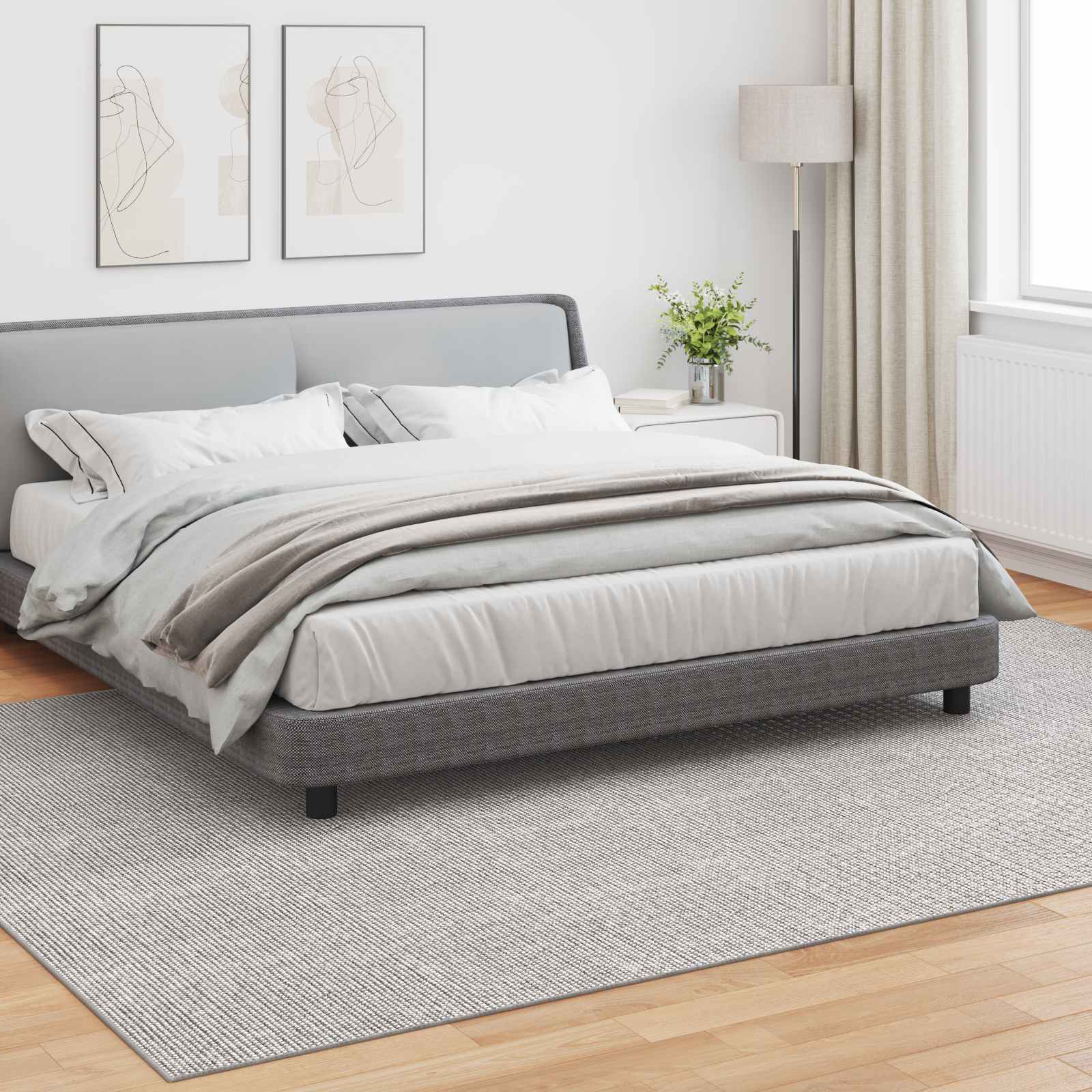 vidaXL Χαλί εσωτερικού χώρου LUGO Κρεμ και Γκρι 240 x 340 εκ. - Image 3