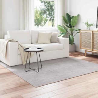 vidaXL Χαλί εσωτερικού χώρου LUGO Κρεμ και Γκρι 200 x 200 cm