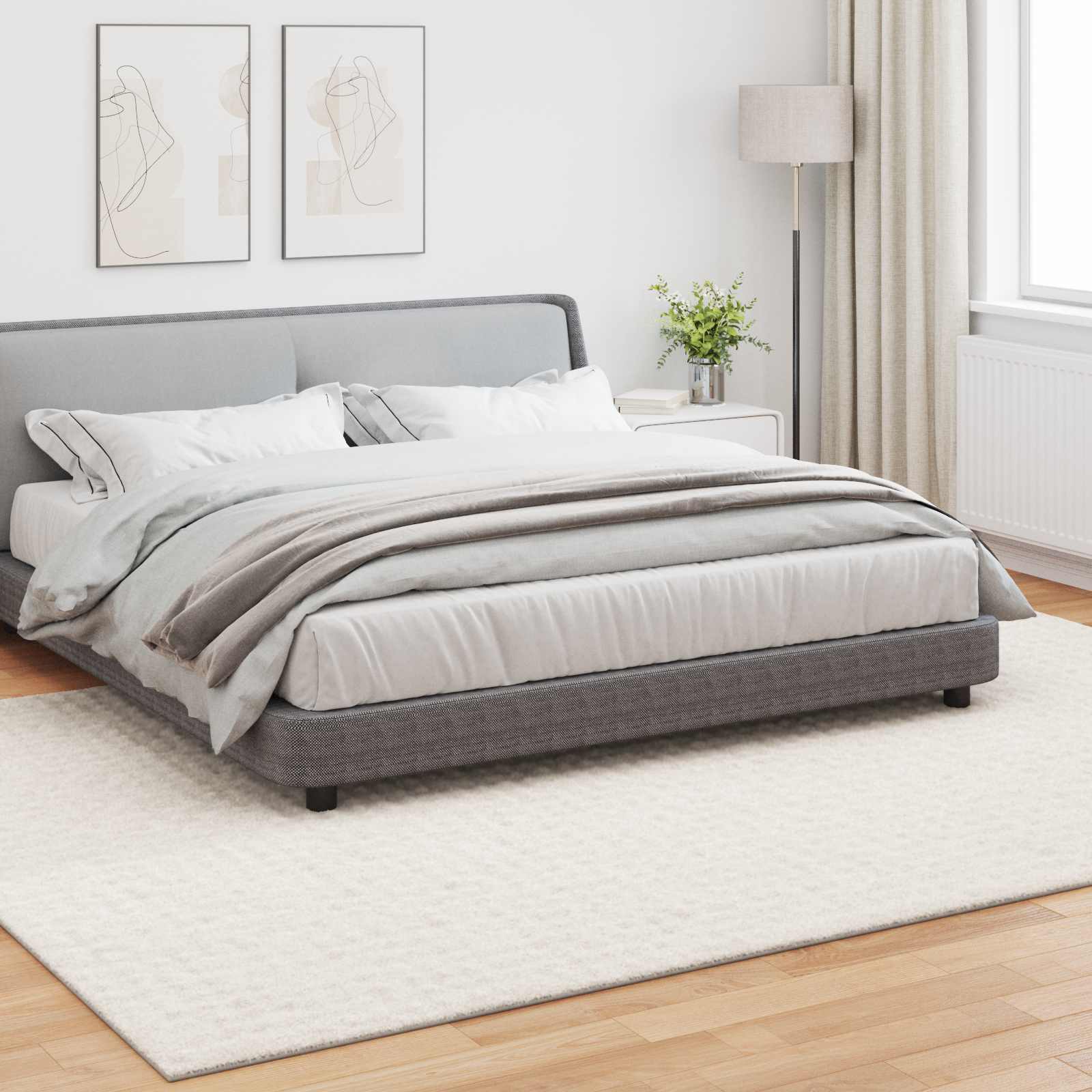vidaXL Χαλί εσωτερικού χώρου SIROLO Κρεμ 240 x 340 cm Πολυεστέρας - Image 3