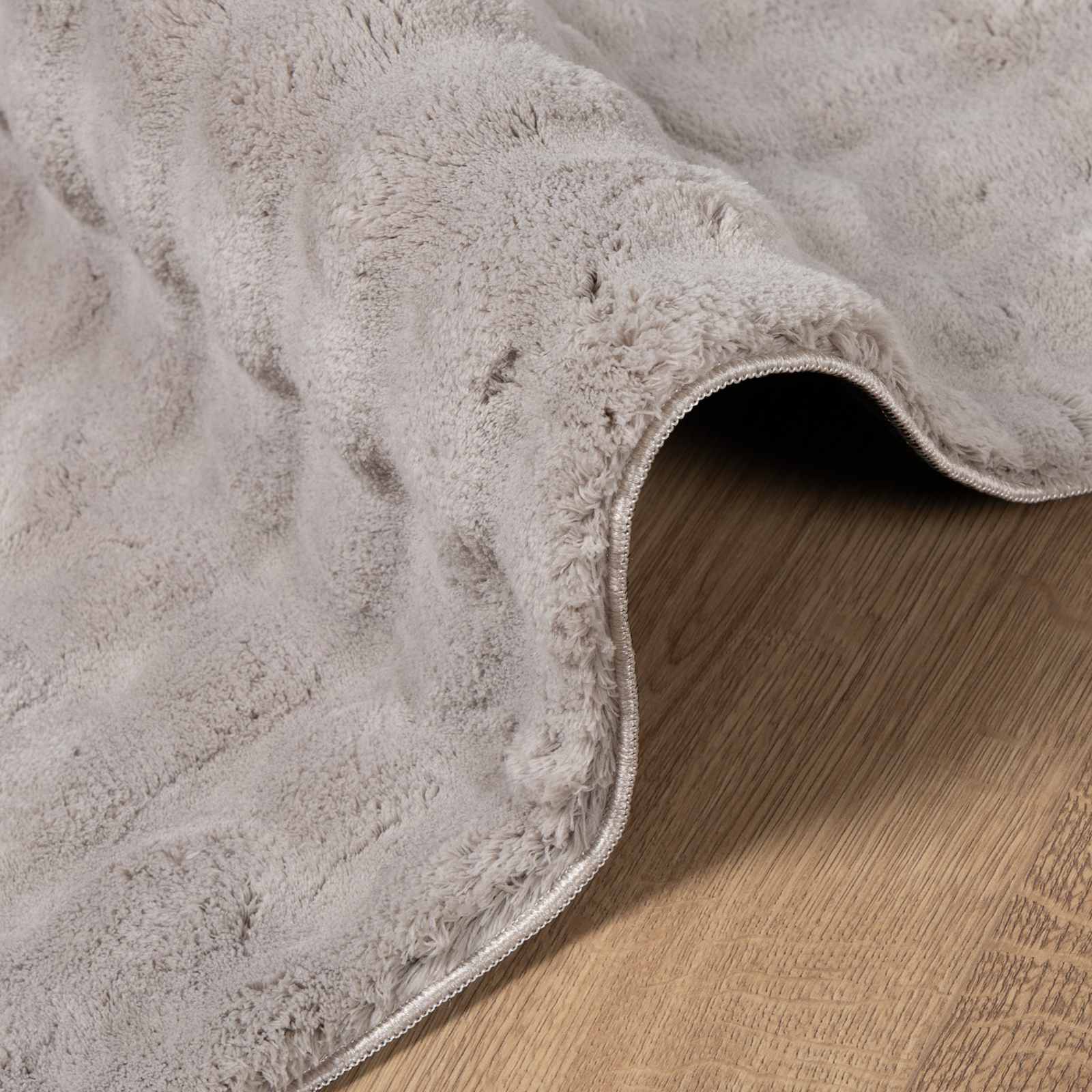 vidaXL Χαλιά χώρου τετράγωνο SIROLO Άμμος 120 x 120 cm Πολυεστέρας - Image 5