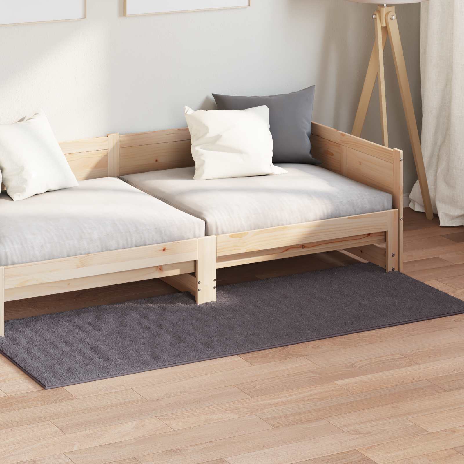 vidaXL Χαλί εσωτερικού χώρου SIROLO Ανθρακί 80 x 150 cm Πολυεστέρας - Image 3