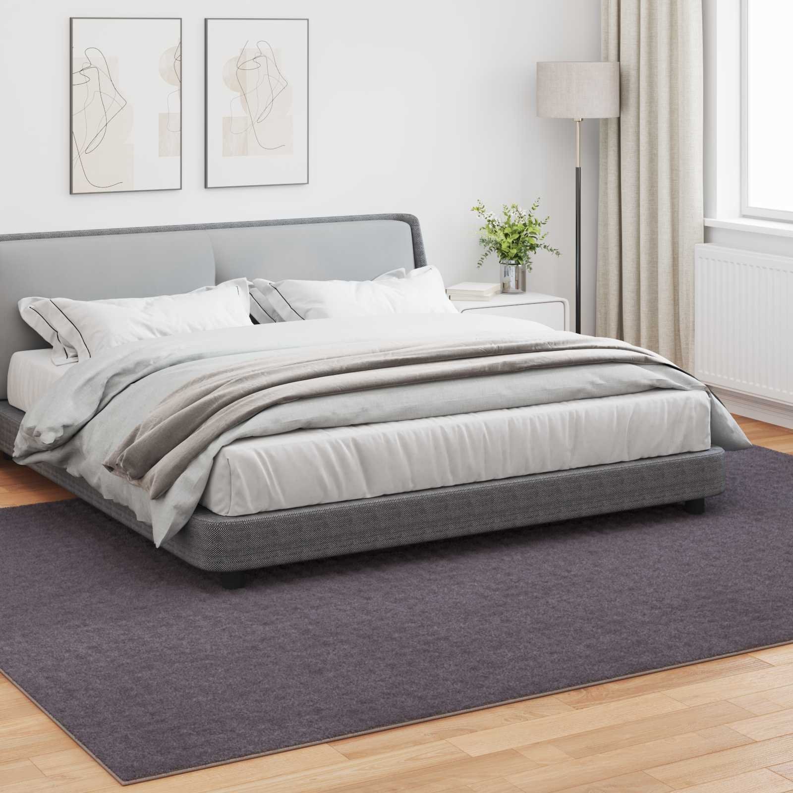 vidaXL Χαλί εσωτερικού χώρου SIROLO Ανθρακί 200 x 280 cm Πολυεστέρας - Image 3
