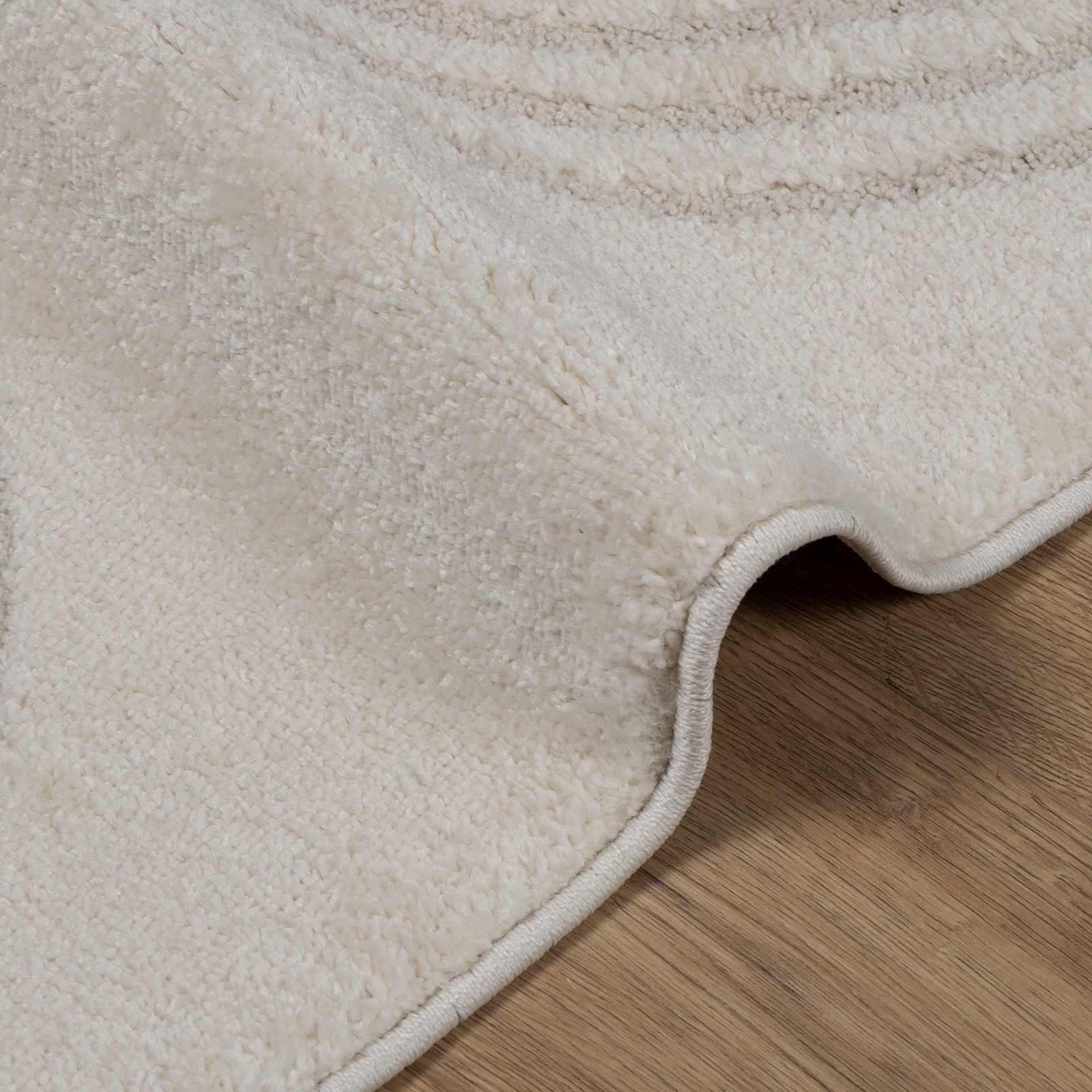 vidaXL Χαλί εσωτερικού χώρου GALATI Κρεμ 200 x 280 cm Πολυεστέρας - Image 5
