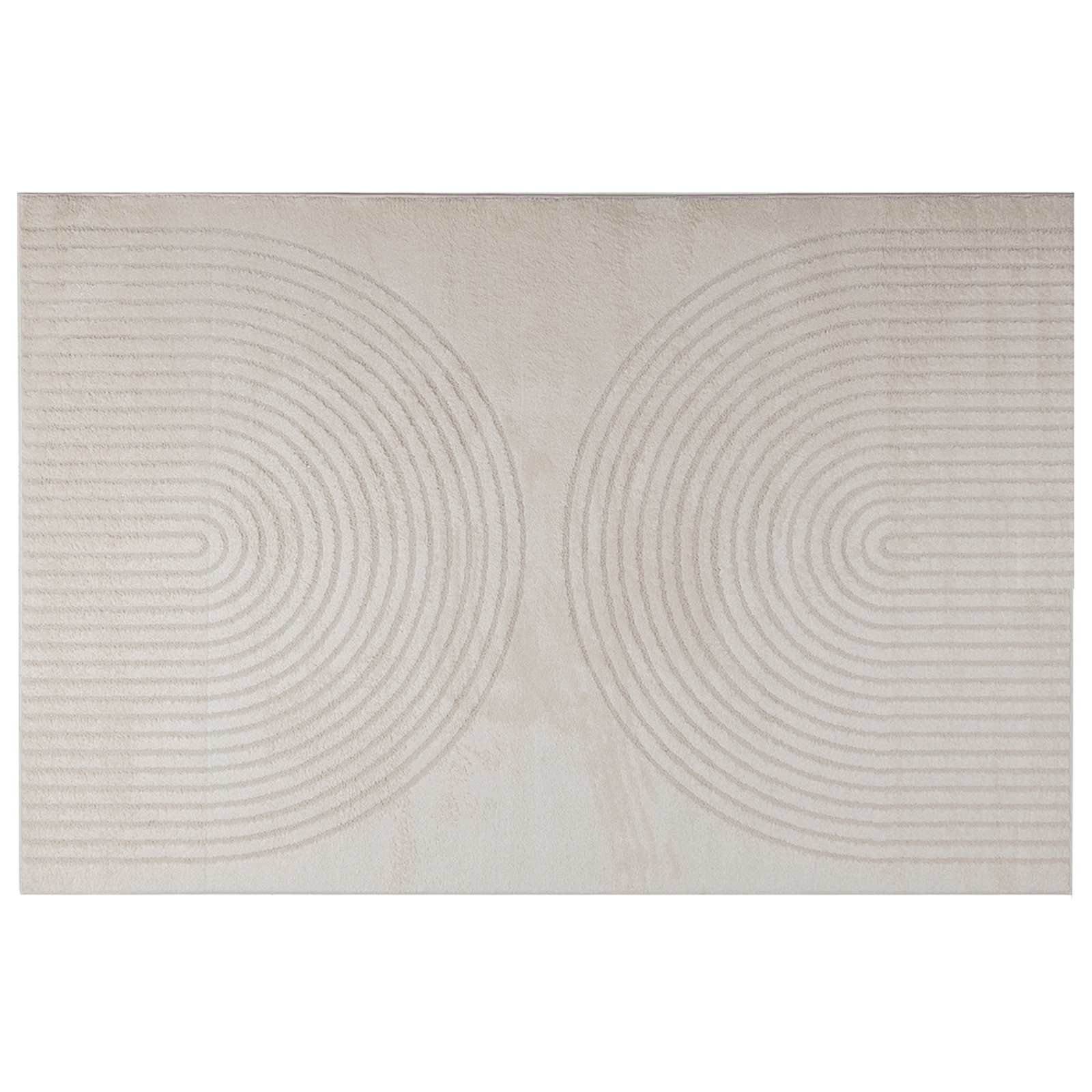vidaXL Χαλί εσωτερικού χώρου GALATI Κρεμ 200 x 280 cm Πολυεστέρας - Image 2