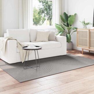 vidaXL Χαλί εσωτερικού χώρου GALATI Γκρι 120 x 170 cm Πολυεστέρας