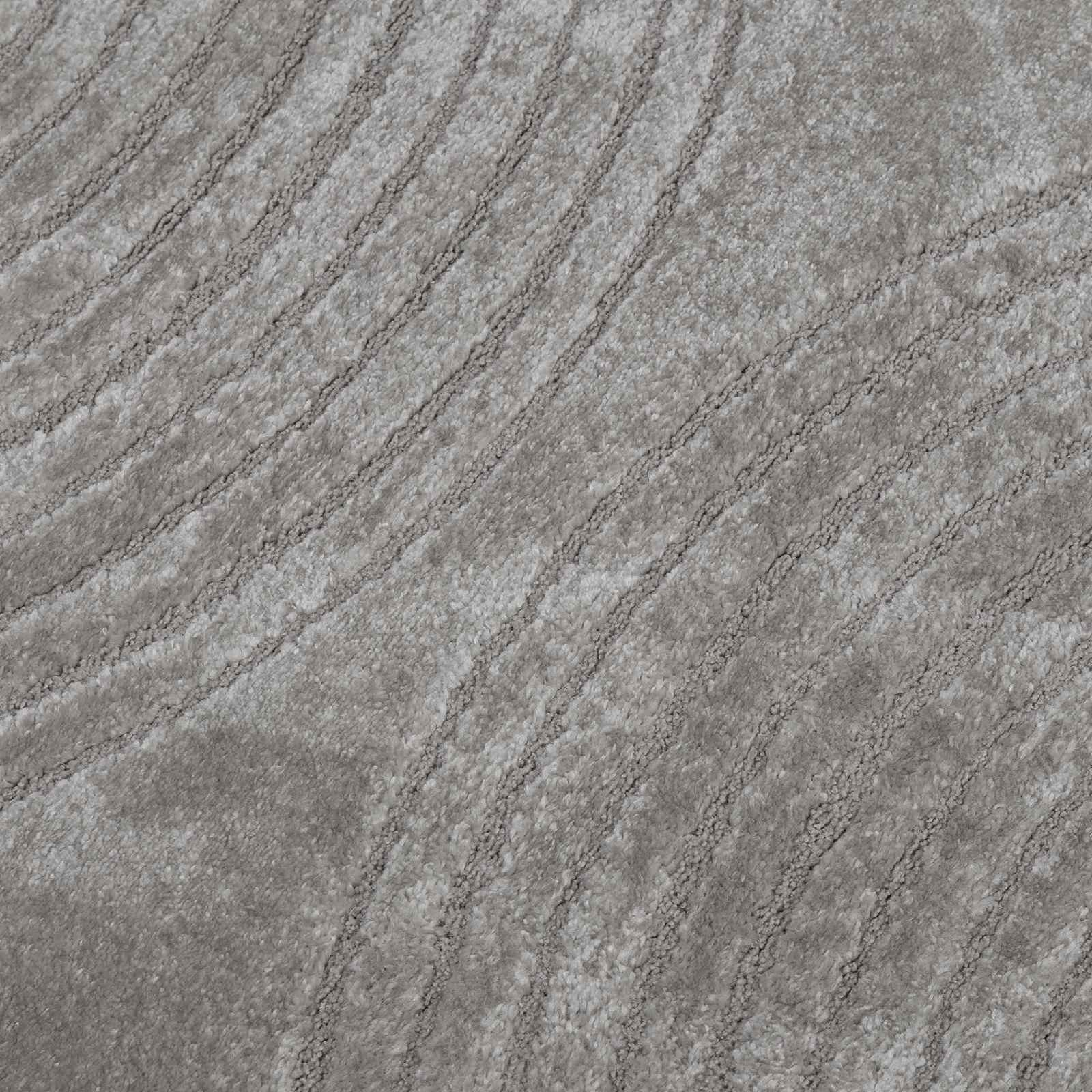 vidaXL Χαλί εσωτερικού χώρου GALATI Γκρι 120 x 120 cm Πολυεστέρας - Image 7