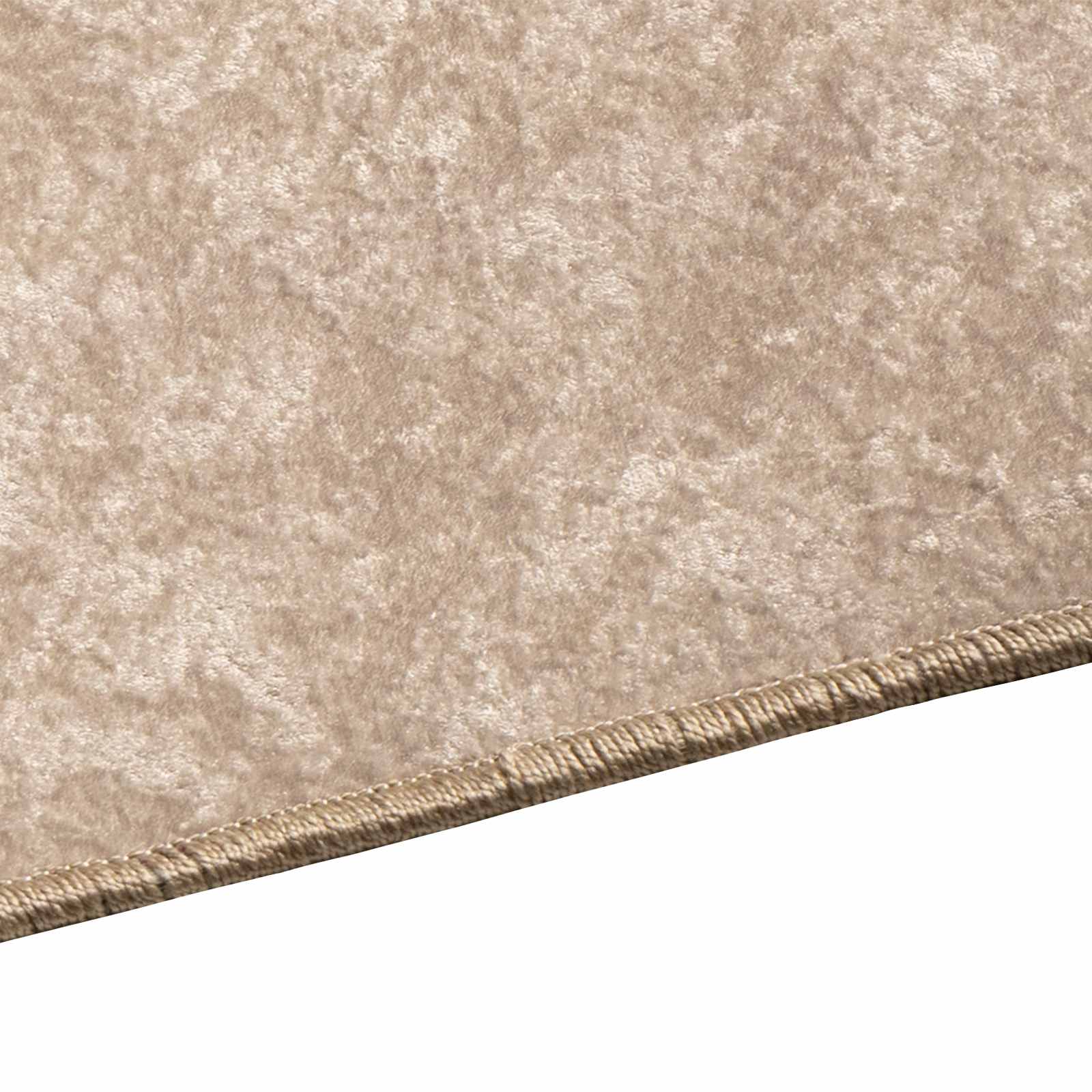 vidaXL Χαλί Runner MARSA Μπεζ 80 x 250 cm Πολυέστερ και PVC - Image 3