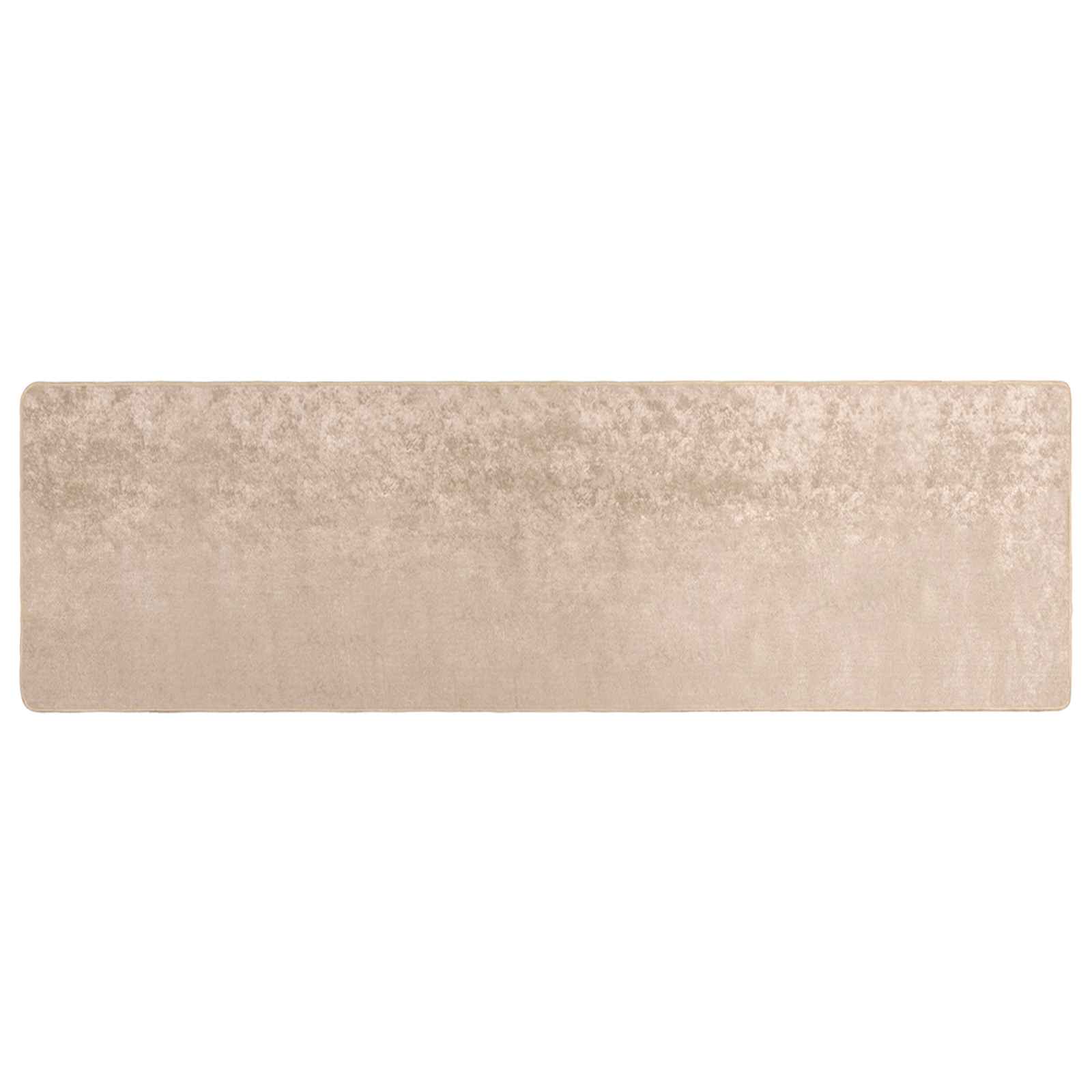 vidaXL Χαλί Runner MARSA Μπεζ 80 x 250 cm Πολυέστερ και PVC - Image 2