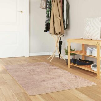 vidaXL Χαλί Runner MARSA Άμμος 100 x 200 cm Πολυέστερ και PVC