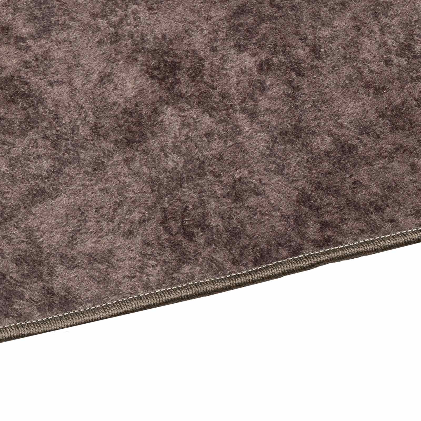 vidaXL Χαλί Runner MARSA Γκρι 50 x 400 εκ. Πολυέστερ και PVC - Image 3
