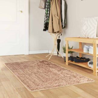 vidaXL Χαλί Runner MARSA Καφέ 80 x 150 cm Πολυέστερ και PVC