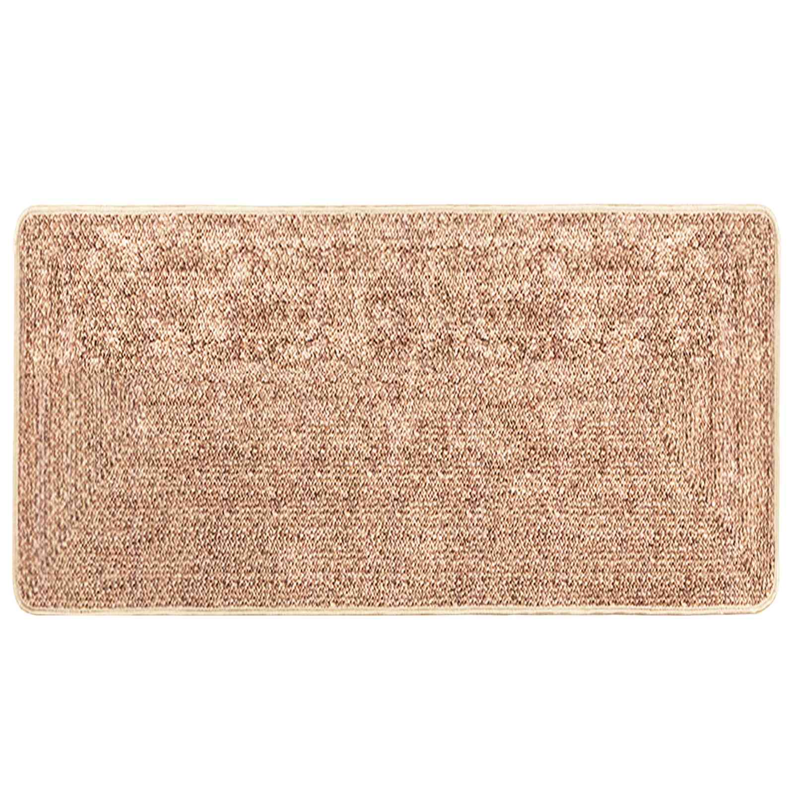 vidaXL Χαλί Runner MARSA Καφέ 80 x 150 cm Πολυέστερ και PVC - Image 2